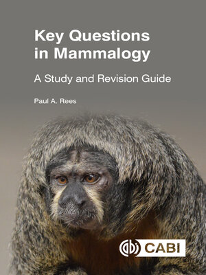 cover image of Key Questions in Mammalogy